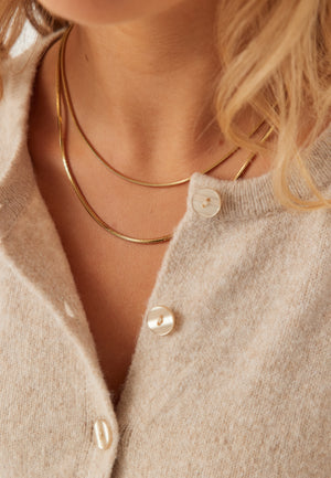 Karen Double Chain Necklace