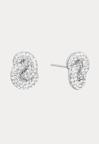 Knot Crystal Stud