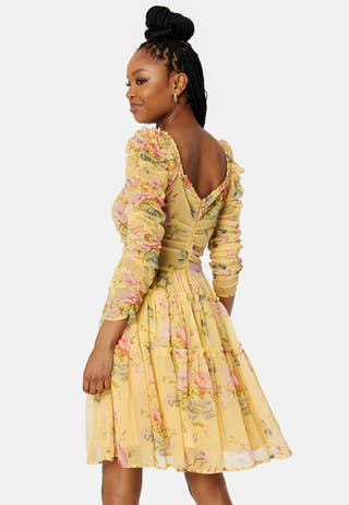Chiffon Mini Dress