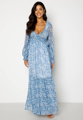 Chiffon Wrap Dress