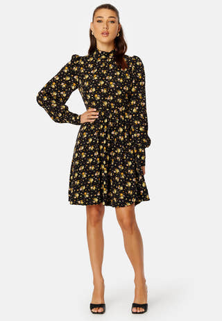 Jacquard Open Back Dress