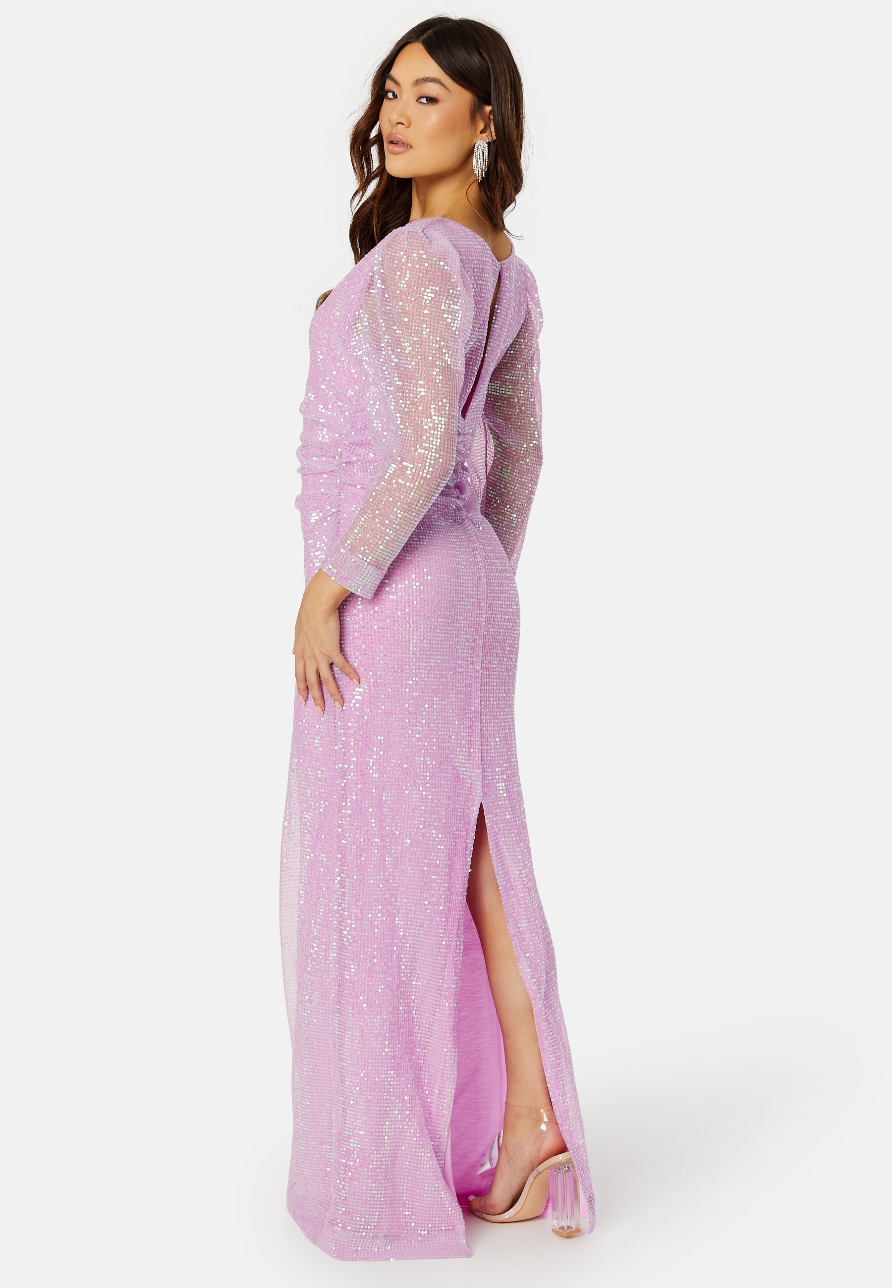 bytimo maxi dress Bytimo – Sequins Maxi Dress – Ball gowns – Purple