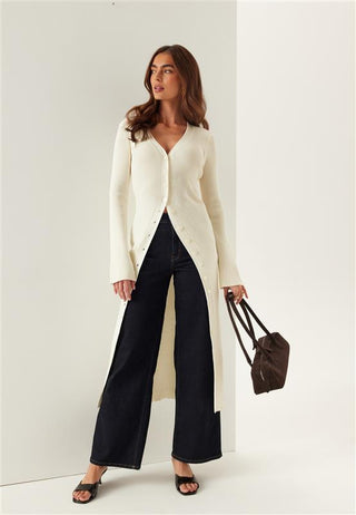 Knitted Cardigan Dress