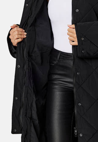 Belted Quilted Coat
