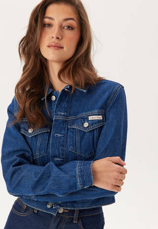 Cropped 90's Denim Trucker