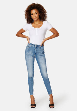 High Rise Super Skinny Ankle