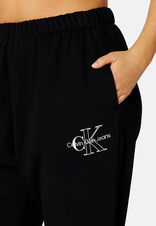Plus Two Tone Monogram Jog Pant