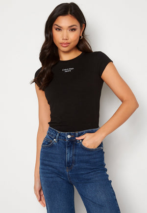 Stacked Logo Tight Tee
