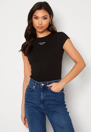 Stacked Logo Tight Tee