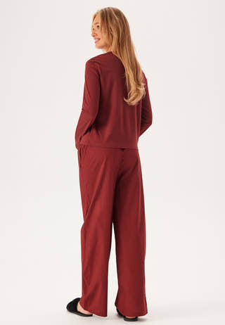 L/S SLEEP SET (COTTON TEE/PANT)