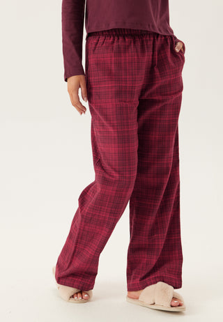 Ls Tee Flannel Pant Set