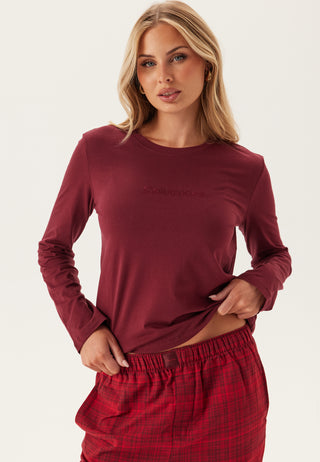 Ls Tee Flannel Pant Set