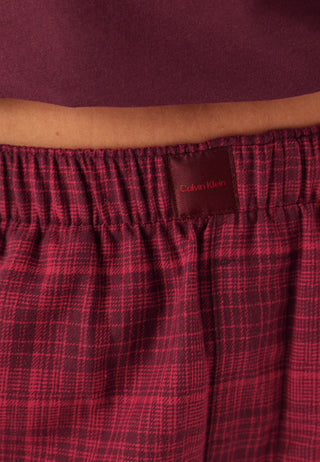 Ls Tee Flannel Pant Set