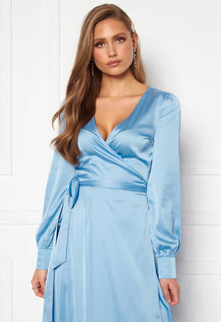 Ezra Wrap Maxi Dress