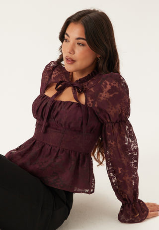 Peplum Blouse