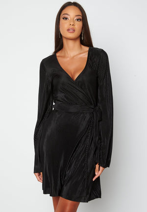 Poppy plissé dress