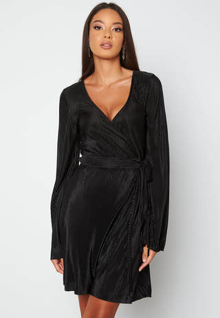 Poppy plissé dress
