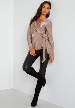 Poppy plissé top