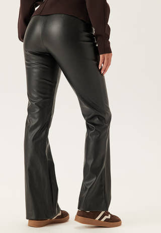 PU Bootcut Trousers