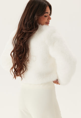 Short Faux Fur Jacket