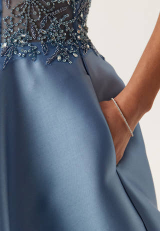 Mikado Evening Dress