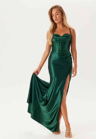 Satin Evening Dress