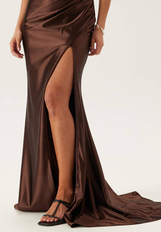 Satin Evening Dress