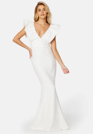 Marie Voluminous Shoulder Dress