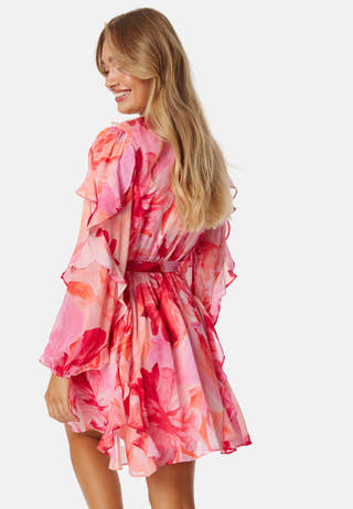 Cinzia Ruffle Mini Dress