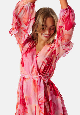 Cinzia Ruffle Mini Dress
