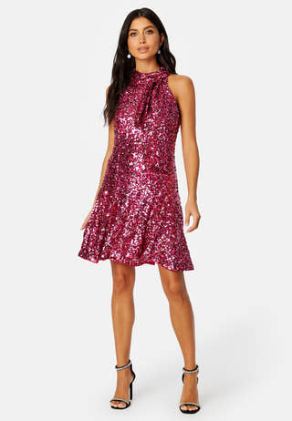 Dominique Hi-Neck Bow Mini