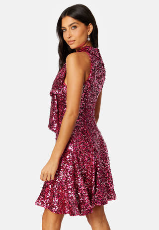 Dominique Hi-Neck Bow Mini