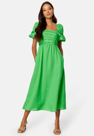 Dream Ruched Bodice Midi Dress