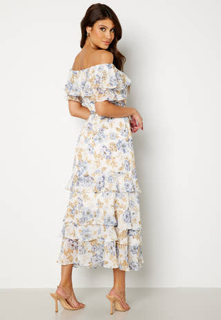 Eugina Off Shoulder Maxi Dress