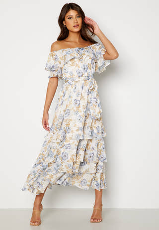 Eugina Off Shoulder Maxi Dress