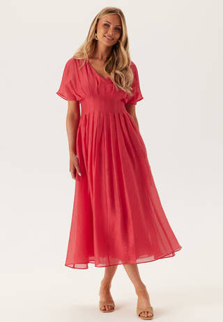 Francine V Neck Midi Dress