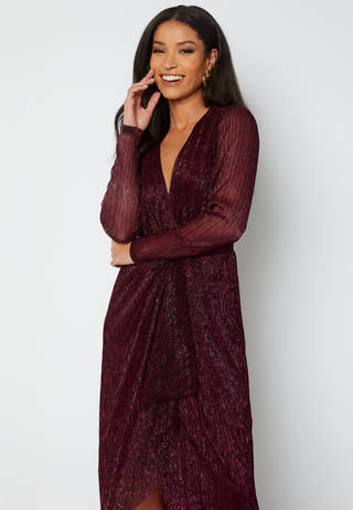 Izzy Plisse Midi Dress