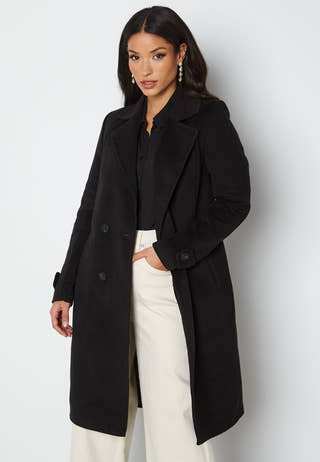 Jane Felled Wrap Coat