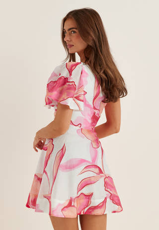 Josephina Flouncy Mini Dress