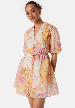 Loanna Mini Skater Dress