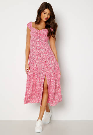 Madi Tie Front Midi Dress