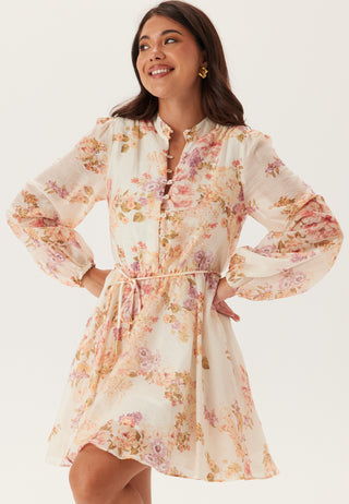 Rhys Fluted Mini Dress