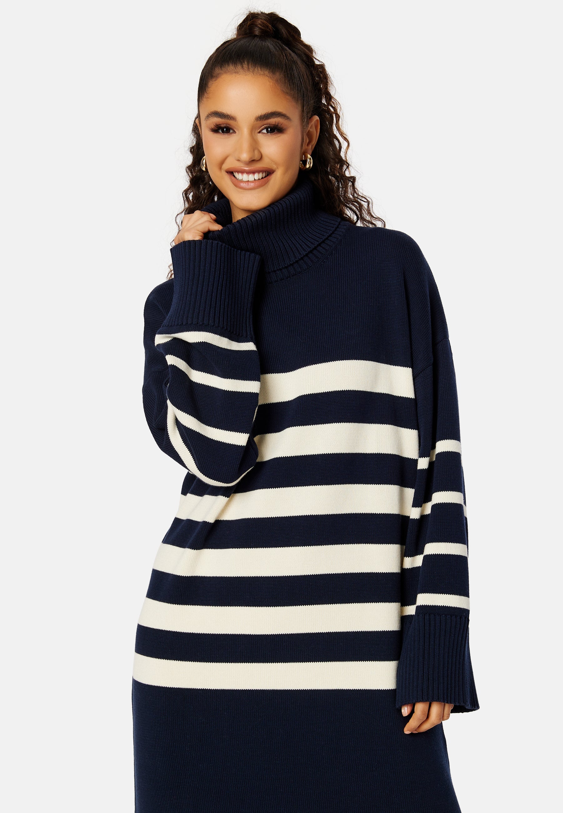 gant knitted dress Gant Linen Mix Maxi Dress With Short Sleeves