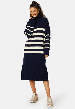 Breton Knit Dress