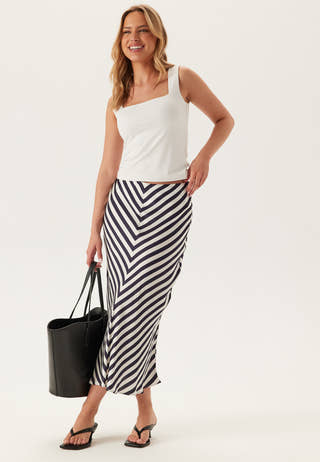 Chevron Striped Skirt