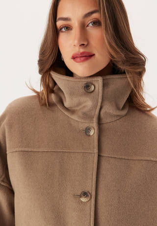 Cropped Wool Jacket
