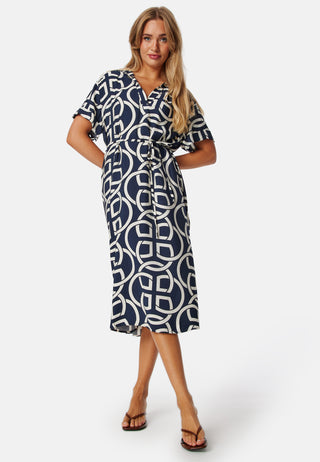 Monogram Print SS Caftan