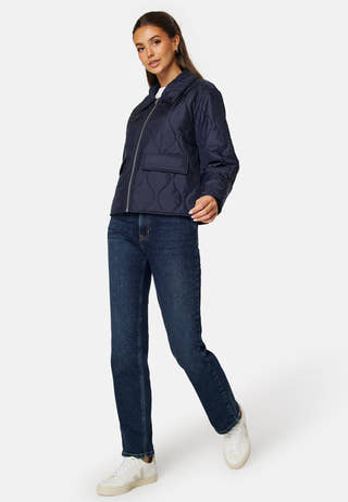 Quilted Collored Jacket
