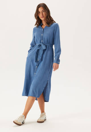 Reg Chambray Shirt  dress