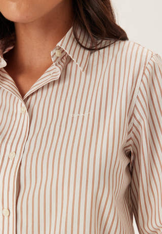 Reg Classic Poplin Striped Shirt